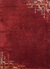 8X10 Antique Chinese Art Deco Wool Area Rug 1930