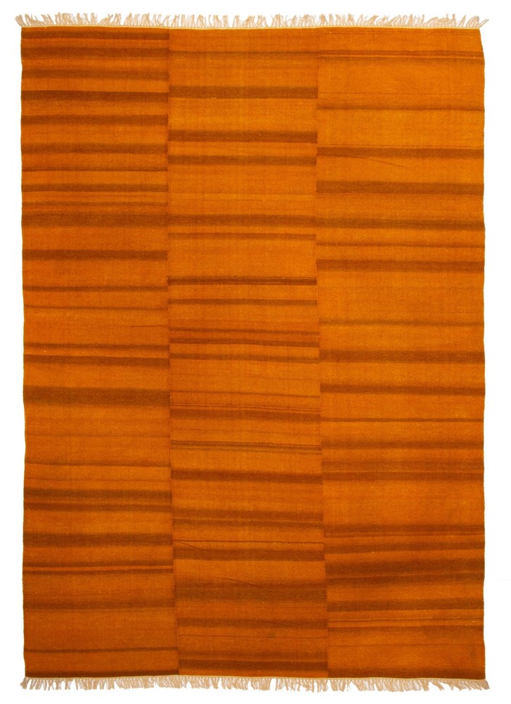 Vintage Hand Woven Area Rug 5'5" x 7'10" Traditional Wool Oriental Carpet