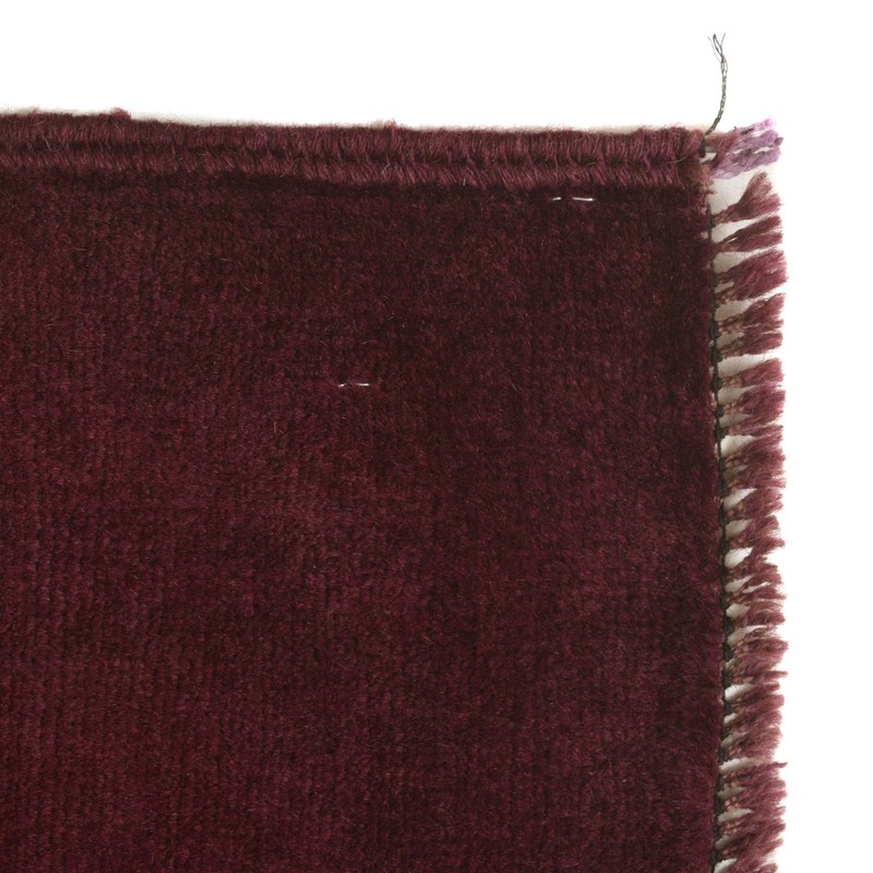 Handmade Overdyed Rug Oriental Wool Carpet 4.3x2.8 ft gallery