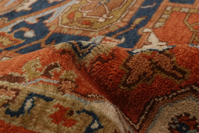 Vintage Traditional Hand-Knotted Area Rug 8'1" x 11'0" Oriental Wool Carpet gallery