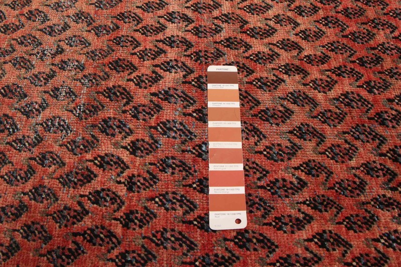 3'4" x 11'6" Vintage Hand-knotted Runner Rug Traditional Oriental Wool Carpet gallery