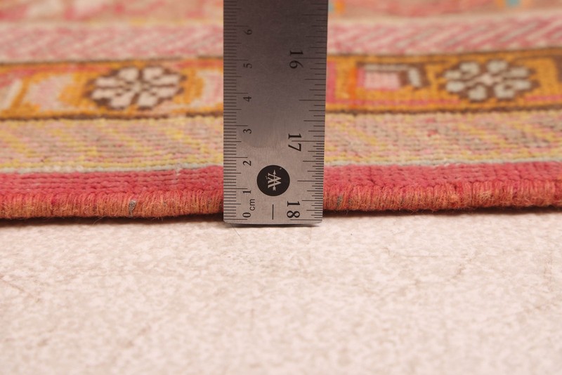 Vintage Hand-Knotted Area Rug 9'7" x 12'10" Traditional Oriental Wool Carpet gallery