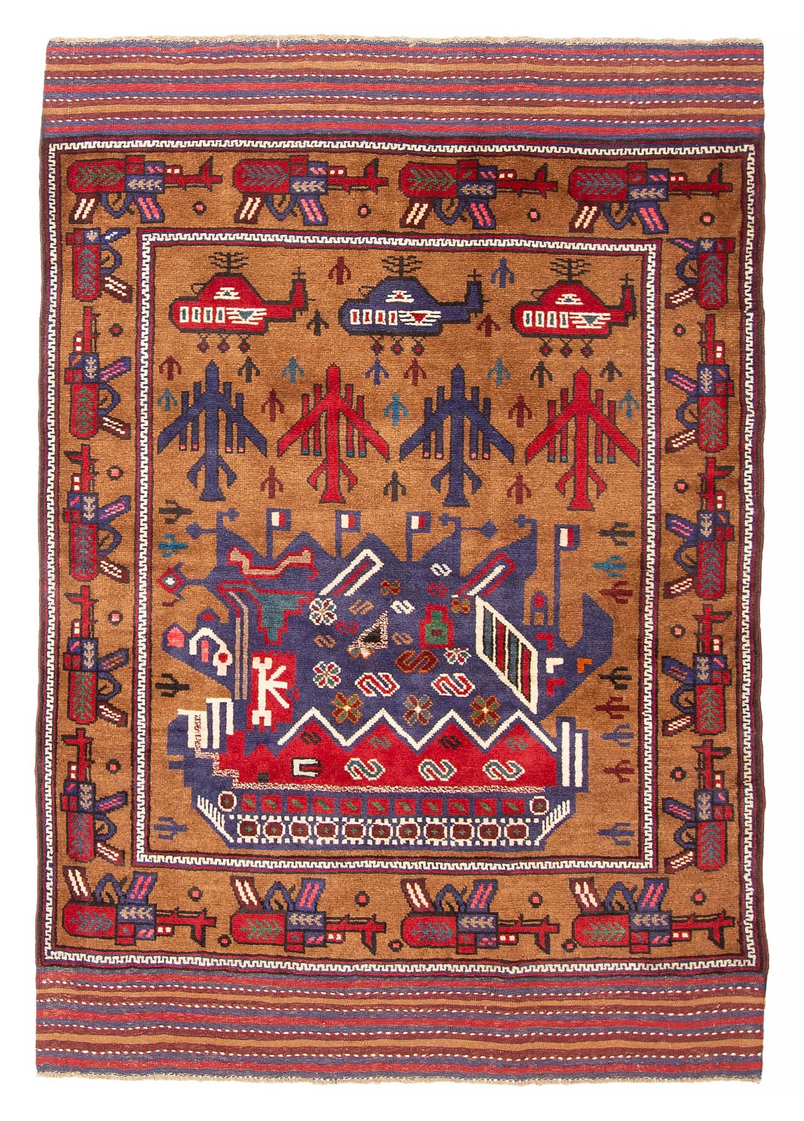 3'11" x 6'0" Vintage Hand Knotted Area Rug Traditional Oriental Wool Carpet gallery