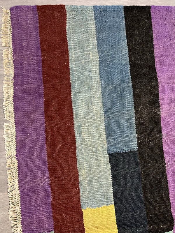 Vintage Kilim Traditional Hand Made Oriental Wool Kilim 7ft10inx5ft 238cmx151cm gallery