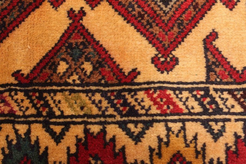 Traditional Vintage Hand-Knotted Area Rug 3'1" x 4'9" Oriental Wool Carpet gallery