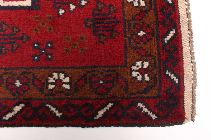 Vintage Hand-Knotted Carpet 3'7" x 5'10" Traditional Oriental Wool Area Rug gallery