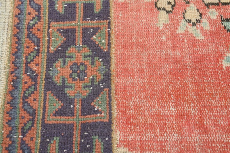 2x7 runner rug handmade vintage turkish rug runner oushak oriental carpet,196 gallery