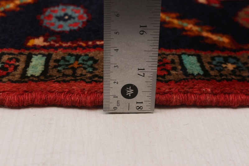 Traditional Vintage Hand-Knotted Carpet 4'0" x 6'7" Wool Area Rug gallery