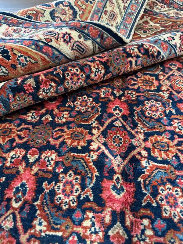Top Quality Stunning Handmade Vintage Floral Oriental Rug, Palace Size, 10x18 gallery