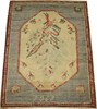 Vintage Turkish Ushak Oushak Rug Dated 1961 Size 2'11''x3'8'' gallery