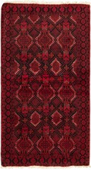 Vintage Traditional Hand-Knotted Area Rug 3’6″ x 6’7″ Oriental Wool Carpet