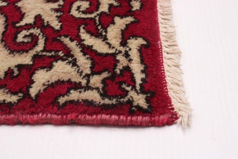 3'3" x 16'9" Vintage Hand-knotted Runner Rug Traditional Oriental Wool Carpet gallery