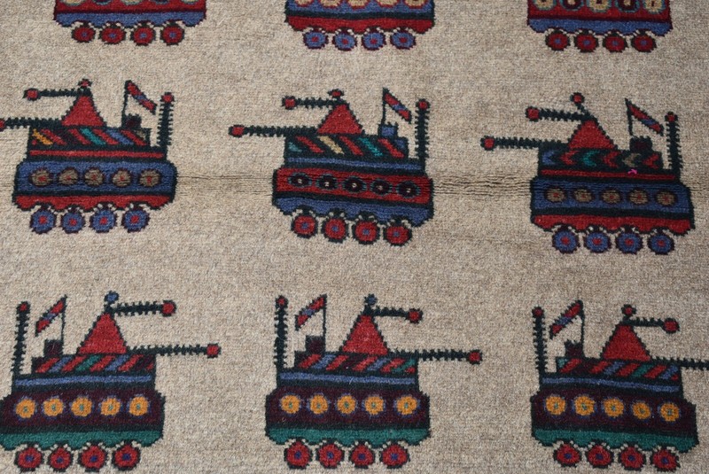 2'10 x 4'6 ft Handmade vintage afghan tribal shindand wool area rug, 3x5 war rug gallery