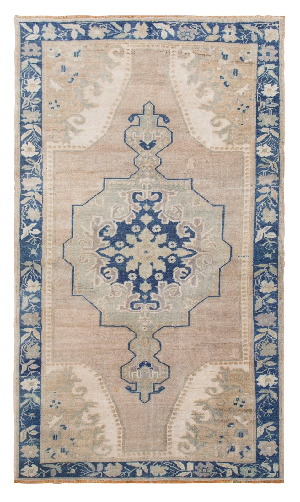 Turkish Rug, Vintage Rug, Area Ru 4'5 x 6'9 feet, Oushak Rug, Antique Rug, Orien gallery