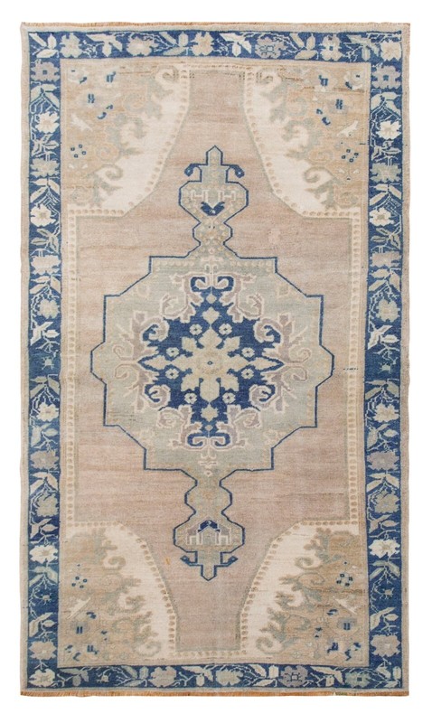 Turkish Rug, Vintage Rug, Area Ru 4'5 x 6'9 feet, Oushak Rug, Antique Rug, Orien gallery