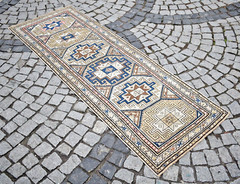 Antique Caucasian Rug 32” x 92” Muted Dye Hand Knotted Terrific Hallway Rug