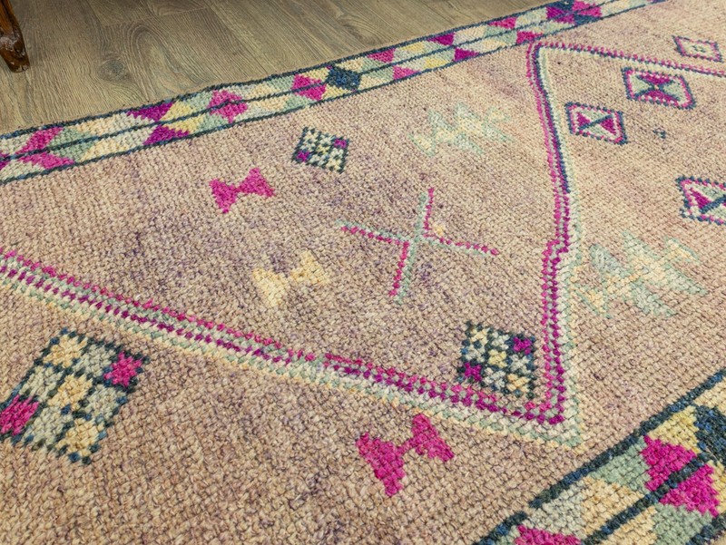 Extra Long Hallway Runner Rug 3x17 Vintage Turkish Oushak – Boho Tribal Decor gallery