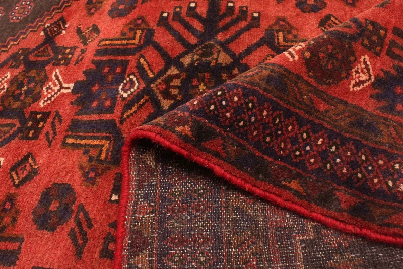 Vintage 4'6" x 7'2" Traditional Hand Knotted Vegetable Dye Wool Area Rug gallery