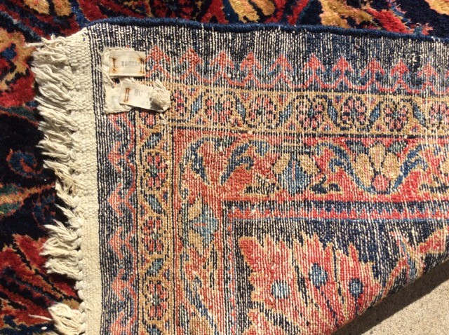 ANTIQUE ORIENTAL RUG CIRCA 1920 HAND KNOTTED WOOL 13' X 11' gallery