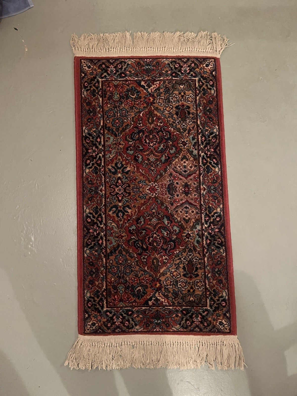 Karastan Rug 2x4 Multicolor Panel Kirman #717, Original 700 Series Rug gallery