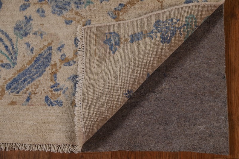 100% Vegetable Dye Oushak Turkish 12 ft Runner Rug Wool Hand-knotted Carpet 3x12 gallery