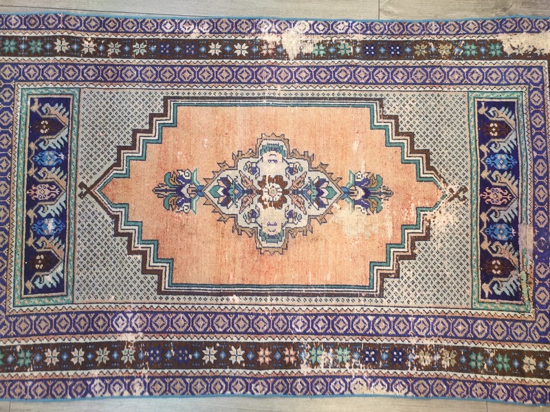 Purple Area Rug, Ethnic Design Handwoven 0 Wool Rug, Area Carpet gallery
