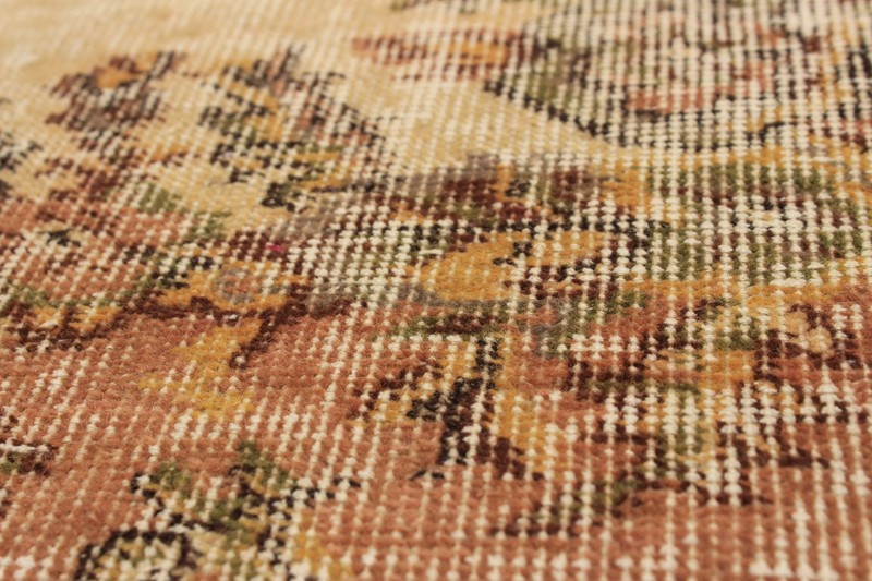 Vintage Hand-Knotted Area Rug 3'6" x 6'11" Traditional Oriental Wool Carpet gallery