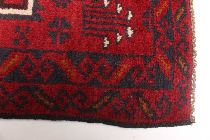 Traditional Vintage Hand-Knotted Area Rug 3'7" x 5'7" Oriental Wool Carpet gallery
