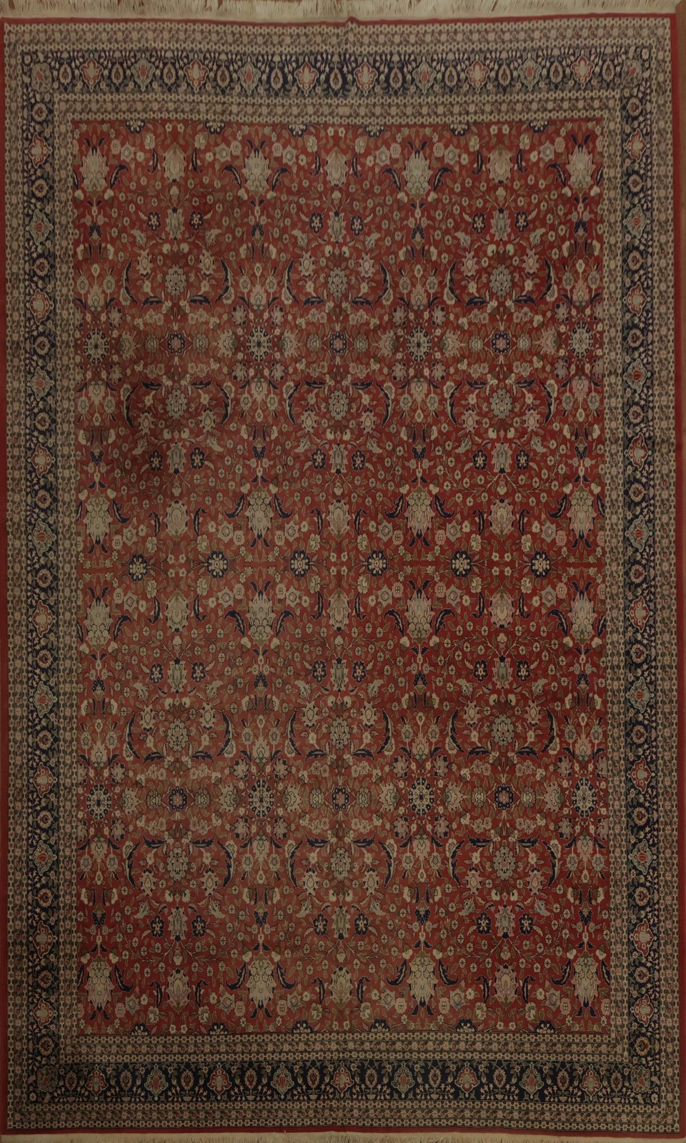 Traditional All-Over Large Rug 11x16 Hand-knotted Wool Vintage for Living Room gallery