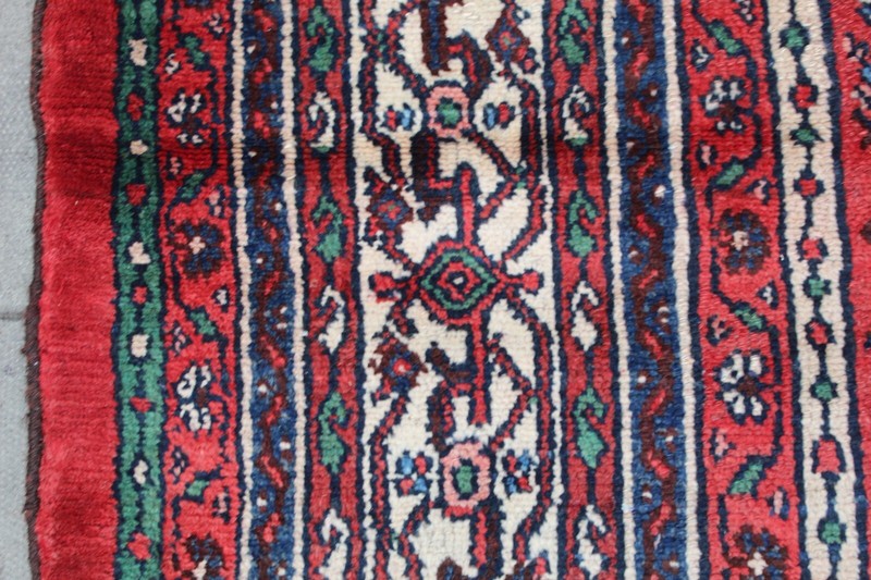 Vintage Hand Made Traditional Oriental Wool Red Oversize Carpet 528x287cm gallery
