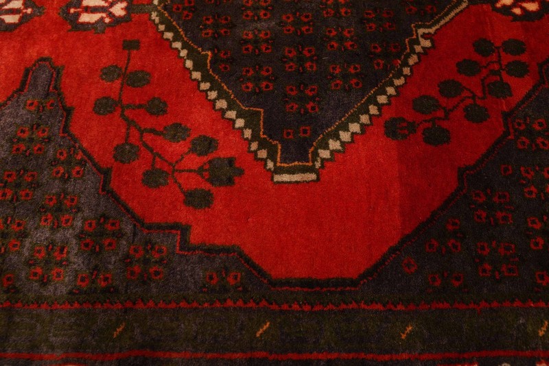 3'7" x 12'8" Vintage Hand-knotted Runner Rug Traditional Oriental Wool Carpet gallery