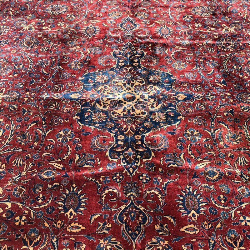 Finest Quality Agra 10x17 Rug, Museum Piece, Handmade In India, Manchester Wool gallery