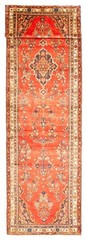 3’10” x 16’9″ Vintage Hand-knotted Runner Rug Traditional Oriental Wool Carpet