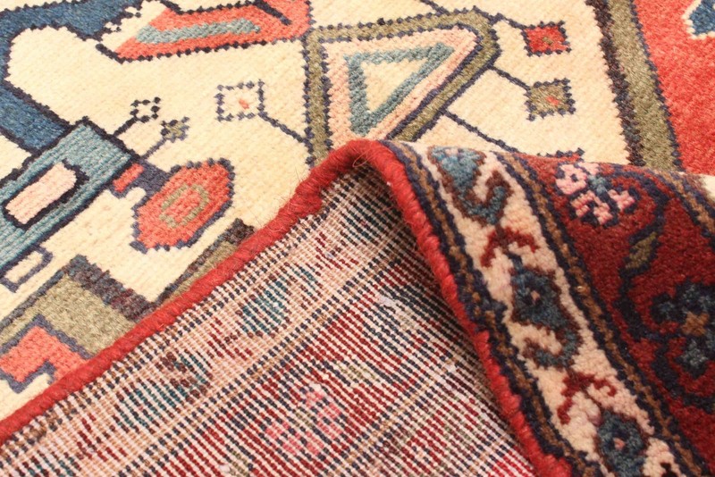 Traditional Vintage Hand-Knotted Carpet 3'5" x 7'0" Wool Area Rug gallery
