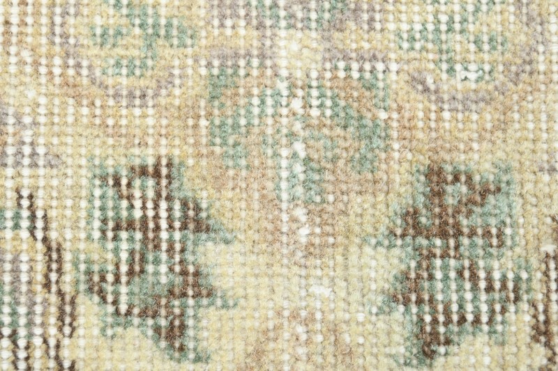1x4 Turkish Door Mat Rug Hand-Knotted Vintage Mini Rugs Square Small Carpet,1025 gallery