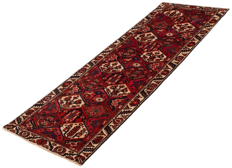 3'1" x 9'6" Vintage Hand-knotted Runner Rug Traditional Oriental Wool Carpet gallery