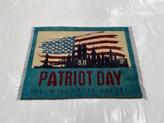 79×59 Cm Handmade rug 9/11 twin towers War Rug Afghan War Rug Handicrafts #525