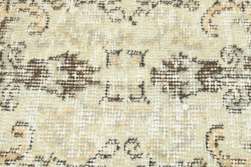 5x8 Turkish Area Rug Hand-Knotted Vintage Neutral Wool Rug Oushak Carpet,173 gallery