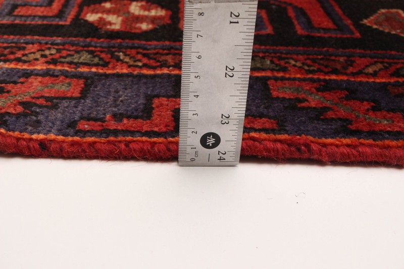 Vintage 3'9" x 6'4" Traditional Hand Knotted Vegetable Dye Wool Area Rug gallery