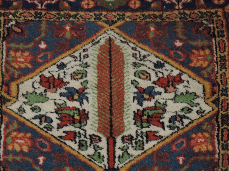 3x5ft. Handmade Indo Bijar Wool Rug gallery