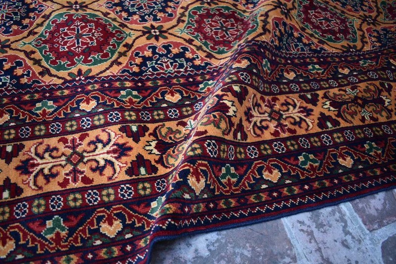 Oversized Large Afghan Turkmen Area Rug 10x16 Fine Geometric Traditional Carpet gallery
