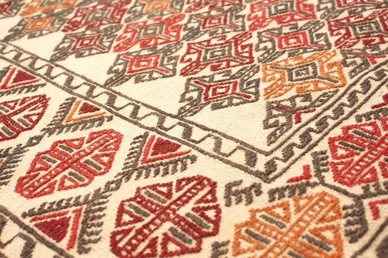 Vintage Hand Woven Area Rug 4'3" x 6'0" Traditional Wool Oriental Carpet gallery