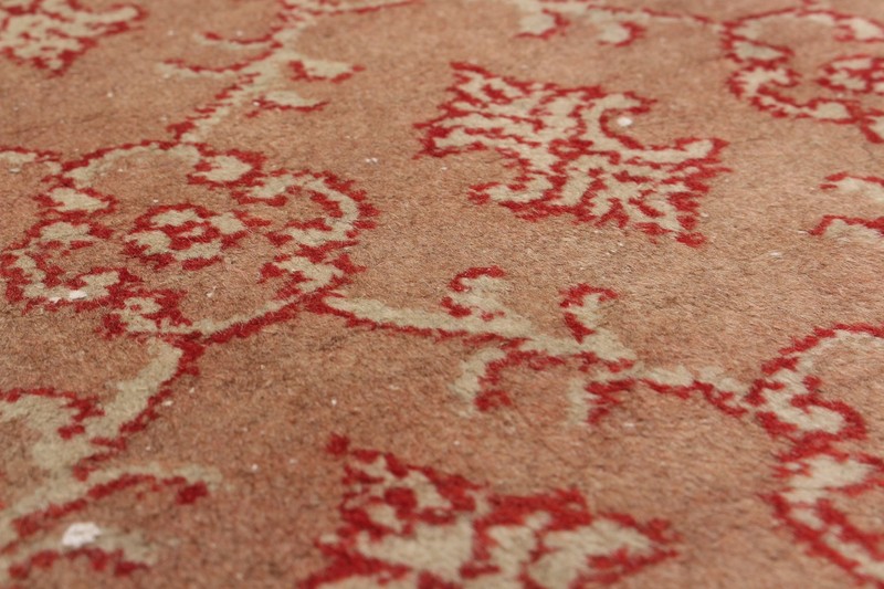 Vintage Hand-Knotted Area Rug 3'9" x 7'1" Traditional Oriental Wool Carpet gallery