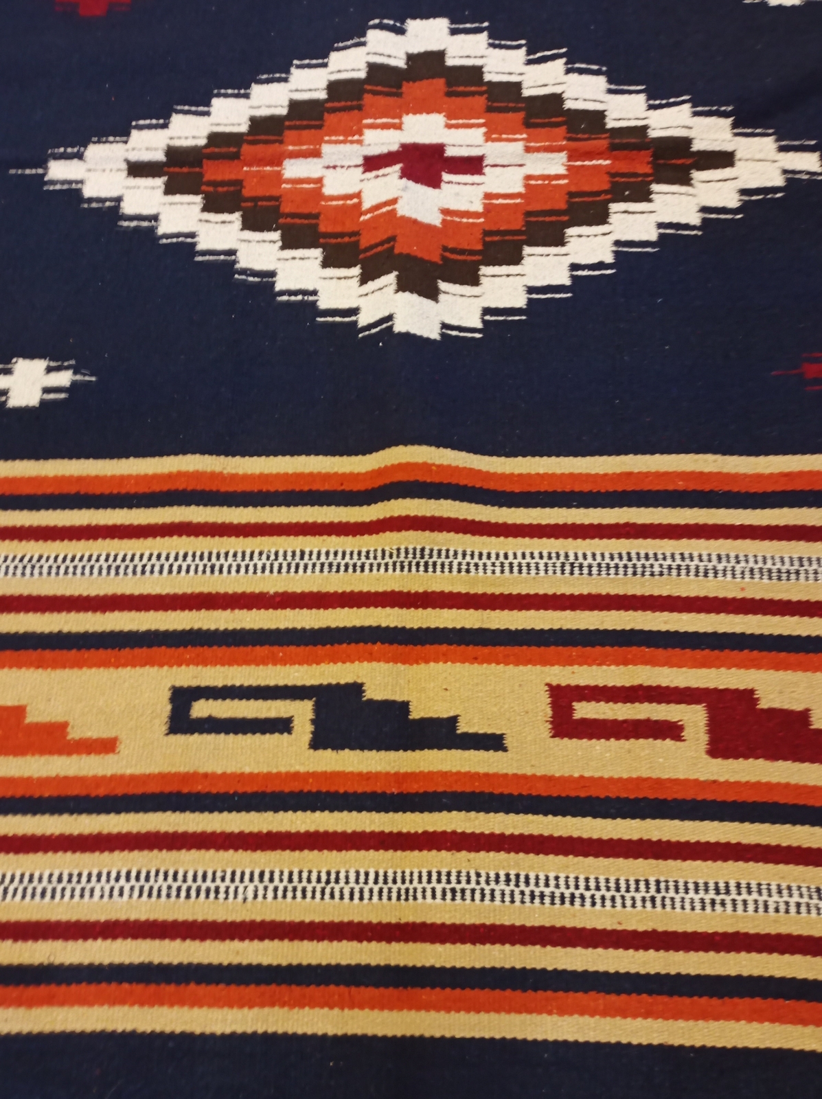 Handwoven Southwest Design Acrylic Rug; 4'x6'; HA4X6-H59 gallery