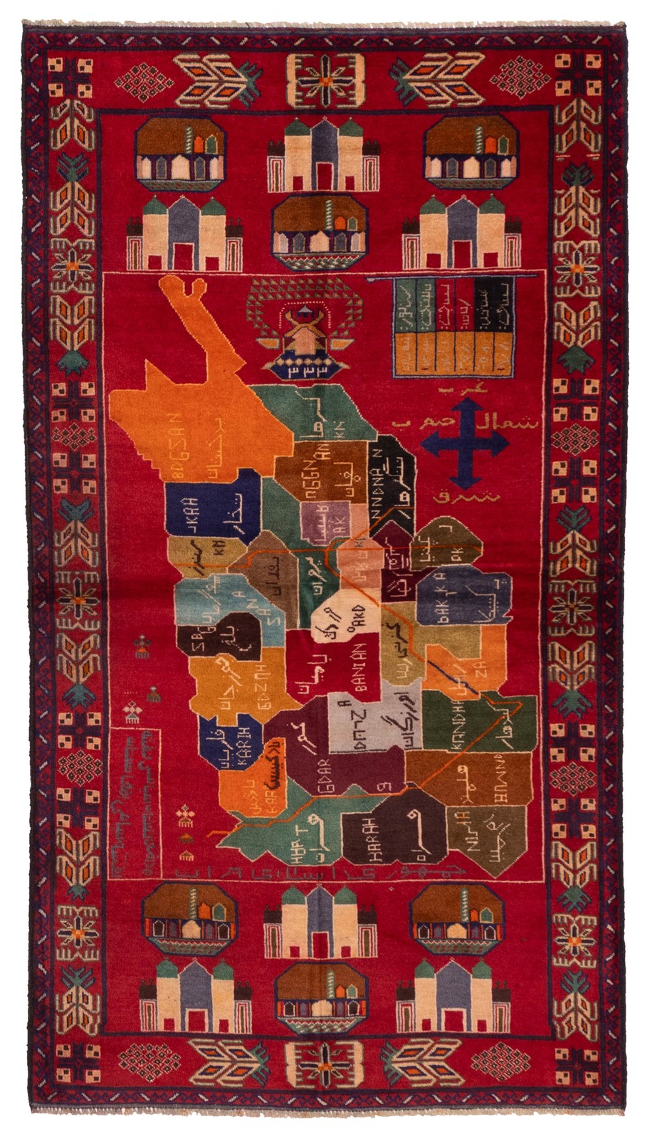 Vintage Traditional Hand-Knotted Area Rug 3'6" x 6'5" Oriental Wool Carpet gallery
