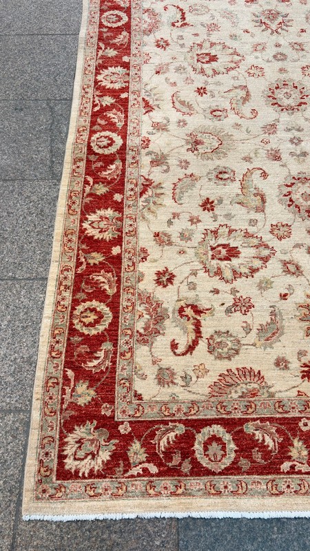 5'7' X 8'1'' Vintage Carpet Natural Village Rug Handmade Rug.SKU:U1755 gallery