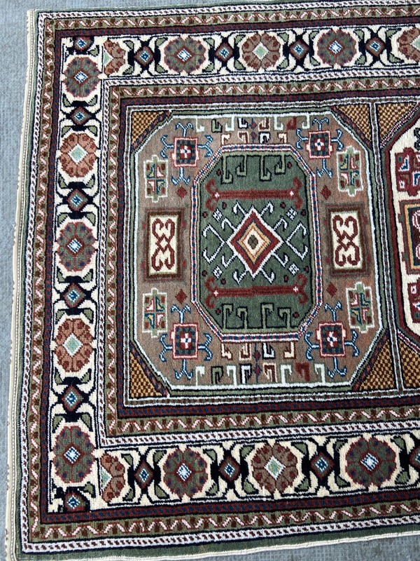 6.5x3.2 FT Handmade Perssian Wool Rug ⚫ FREE SHIPPING ⚫ gallery