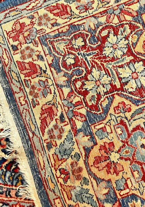 Antique Persian Rug with Prayer Arch - 54” x 89” Circa 1880-1910 gallery