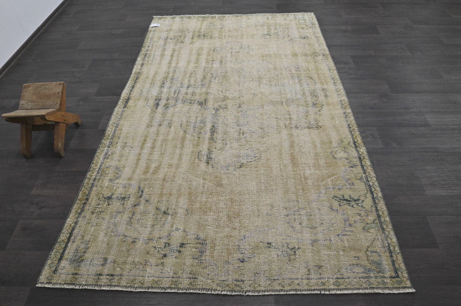 Oushak Turkish Vintage Rug 5x8 Kilim Rug Anatolian Handmade Boho Decor BEIGE gallery