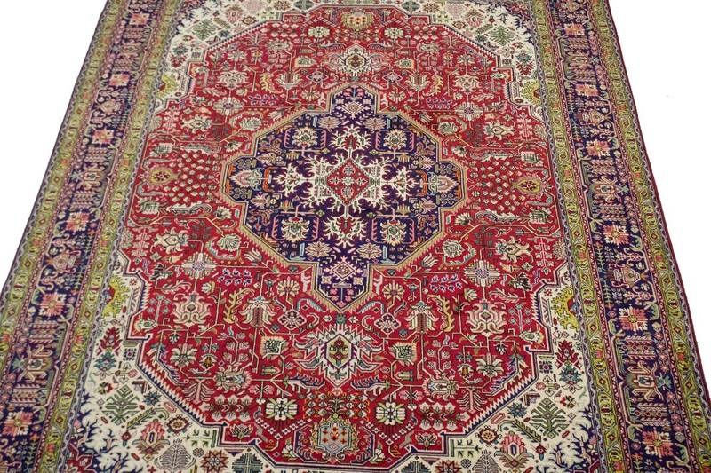 8X11 ft Handmade Vintage Oriental Rug Floral & Geometric Style Home Décor Carpet gallery